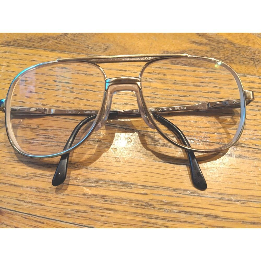 Gallery Jaguar YG 54-20-140‎ Yellow Gold Full Rim Metal Eyeglasses Frame GM